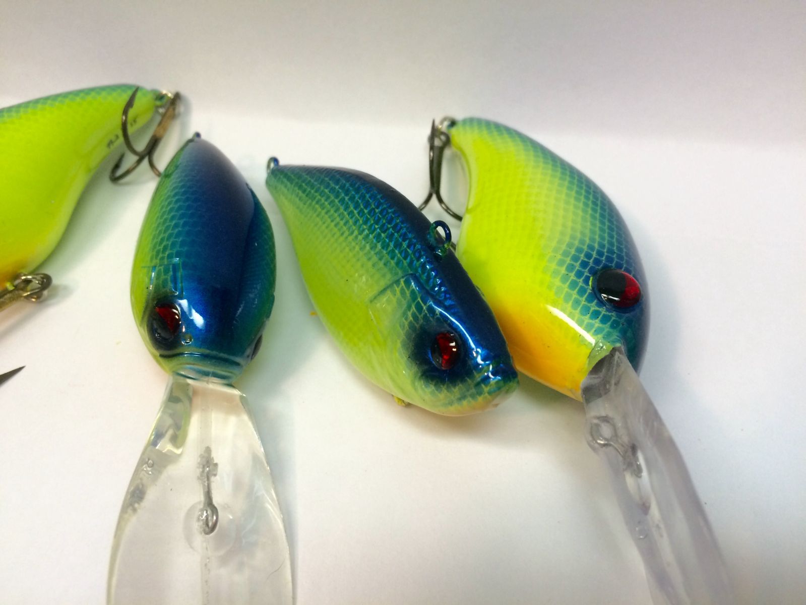 Chartreuse Blue Back - Hard Baits - TackleUnderground.com