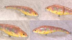 Sebile Swimbait Repaint Brownie