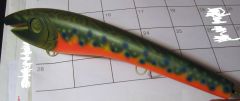 first time painting a brook trout!