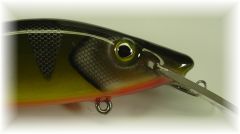 Walleye-shaped crankbait