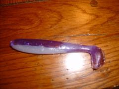 purple swimbait