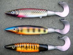 8 inch soft tail lures