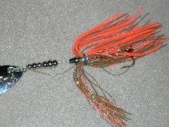 Rubber bucktail skirt