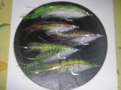 Saltwater ties 4-5"