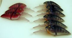 Bluegill and craw cranks