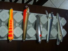 My fisrt few hardbaits