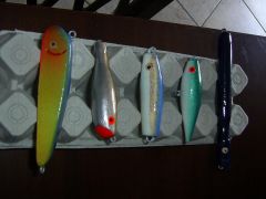 My fisrt few hardbaits