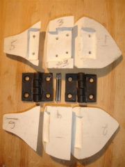 Fiberglass Infused Nylon Hinge