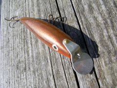 Enlarged version of a Finnish trout/salmon lure