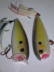 Topwater basswood for Bass