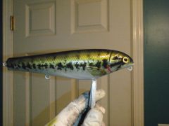 6" Molded Lunker Punker in "Juvie Bass"