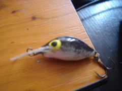 2 cm series lure made from balsa - designed for chubs