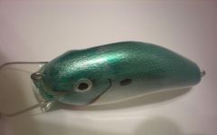 Green/pearl Flat side crankbait