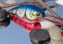 Electric Blue Craw Crackle Craw