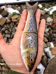 Brown trout swim bait