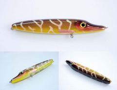 Jerkbait pike glider