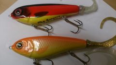 Custom Jerkbait tail Gliders