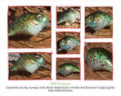 HDH Crappie on "S" Crank collage