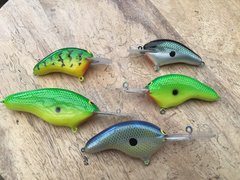 Carved baits