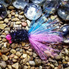 1/16 Sickle Jig: Cotton Candy Bubblegum