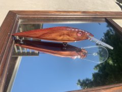 SS Lures 6” deep diver natural cedar