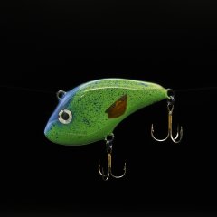 70mm Lipless Crankbait - Blue Splatter