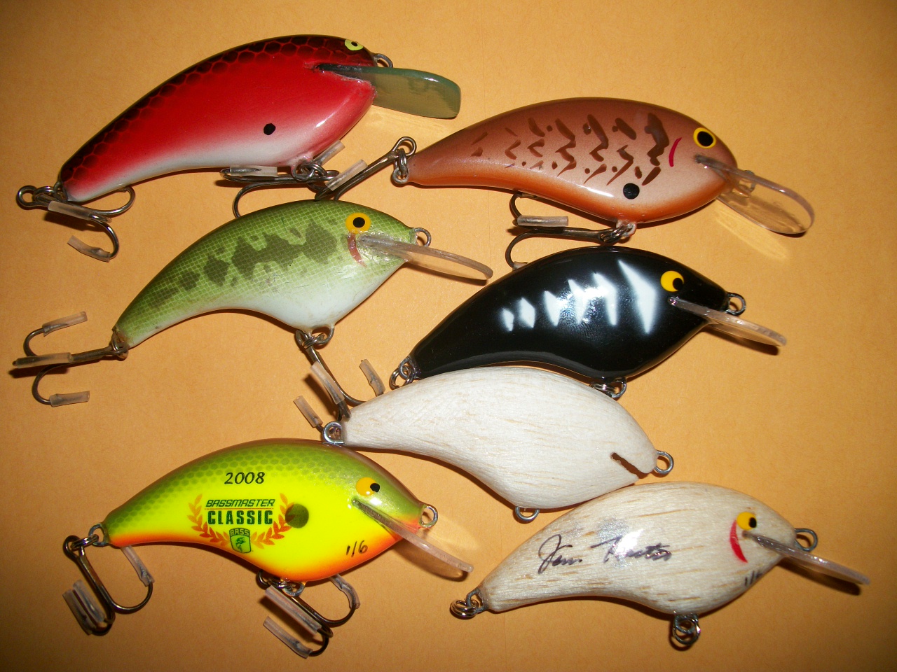 James E Harter Was Still Making Crankbaits @ The Age Of 83. - Hard Baits -   - Tackle Building Forums