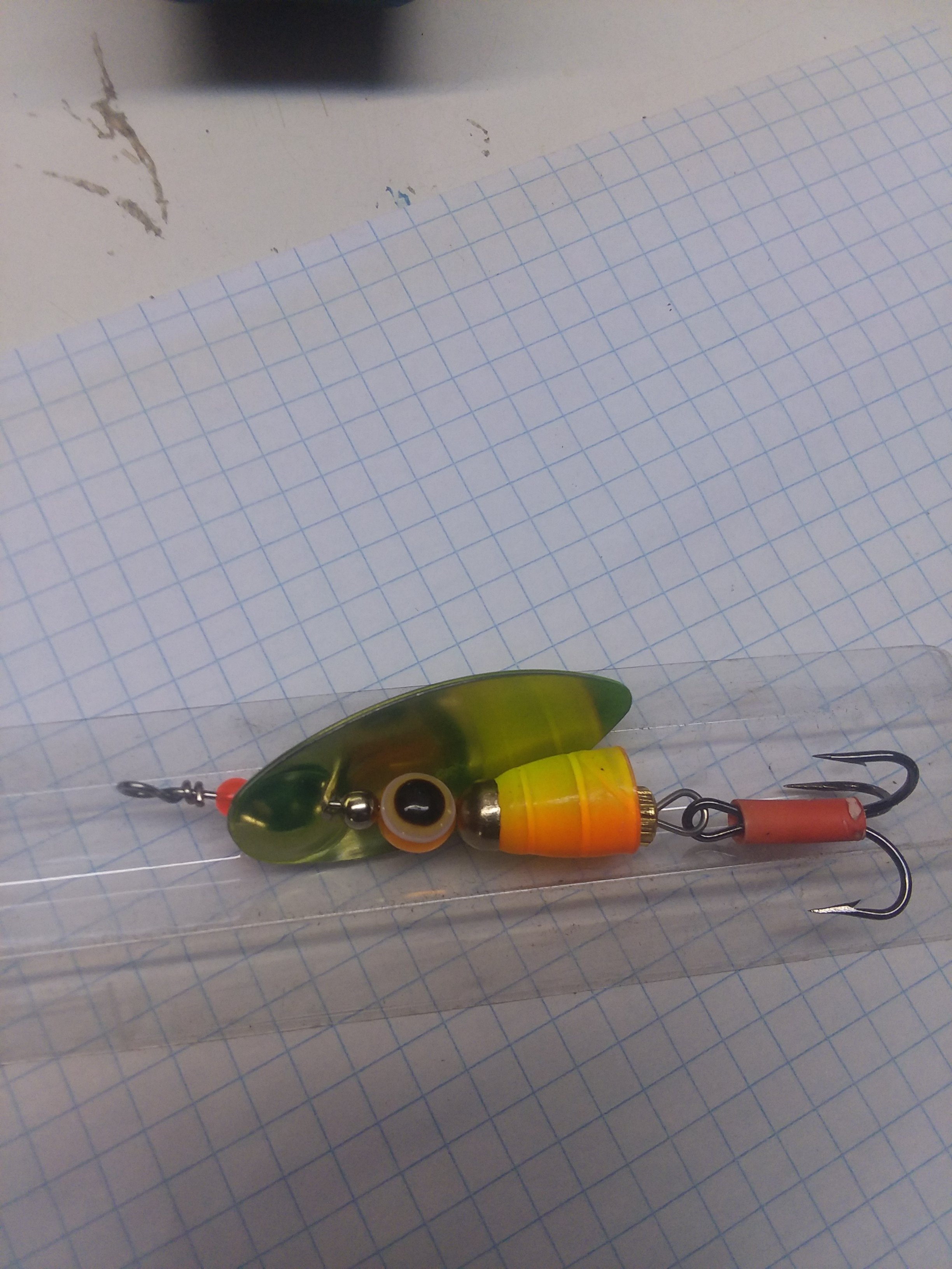 Inline spinner, blades won't spin - Wire Baits -  - Tackle  Building Forums