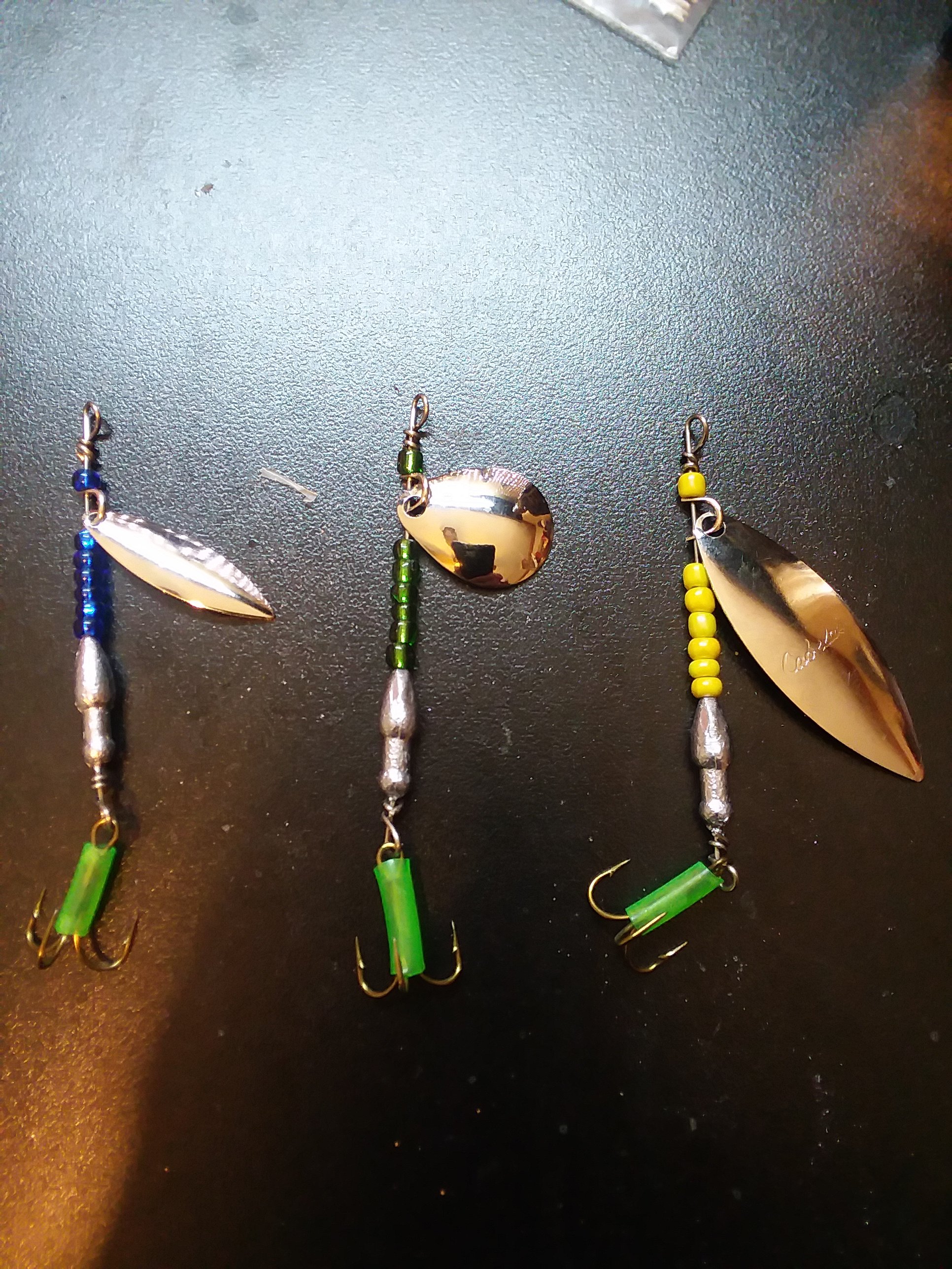 Spinner Perch. I love trying to keep up with my spin fishing brother. I  don't know how weedless this will be - it's experimental at this point. :  r/flytying