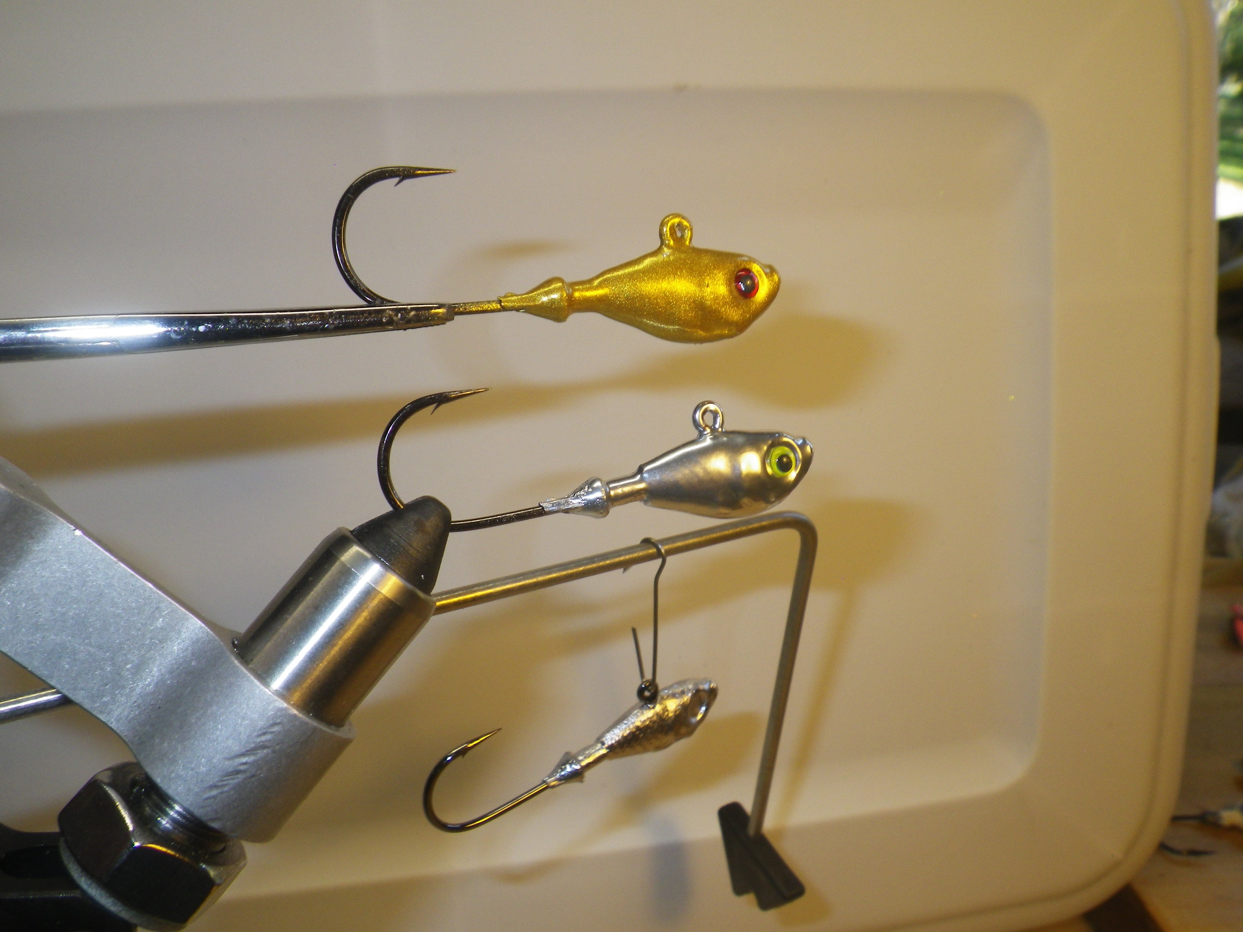 Chrome and gold powder paint? - Wire Baits -  - Tackle  Building Forums