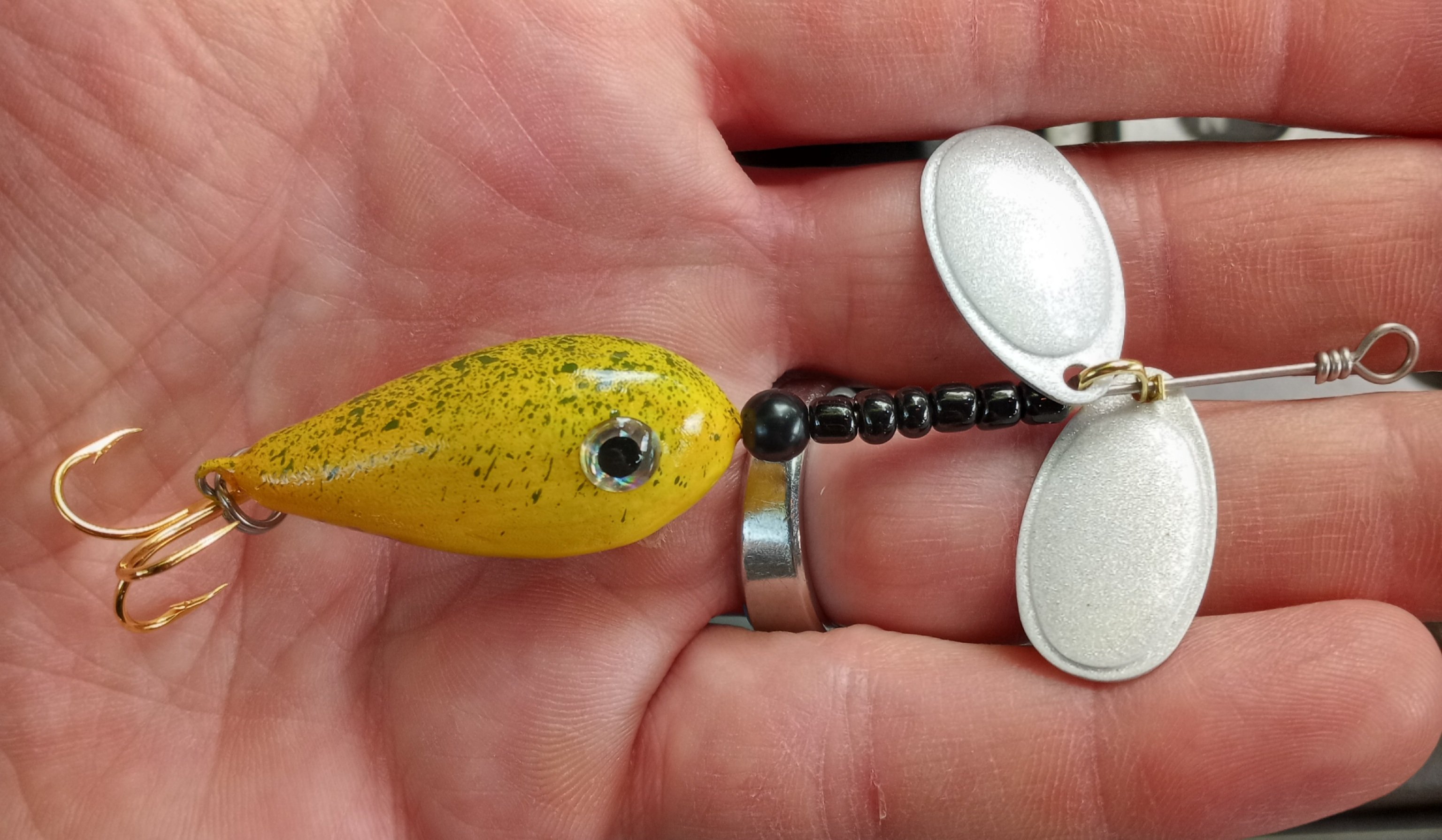 Inline spinner, blades won't spin - Page 2 - Wire Baits -   - Tackle Building Forums