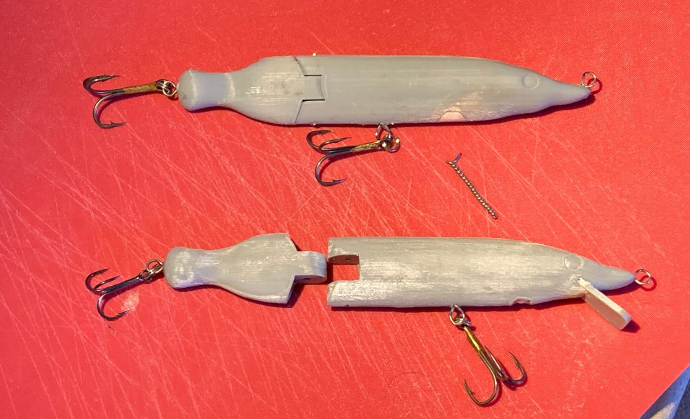Finally got some 3d printed proto types - Hard Baits