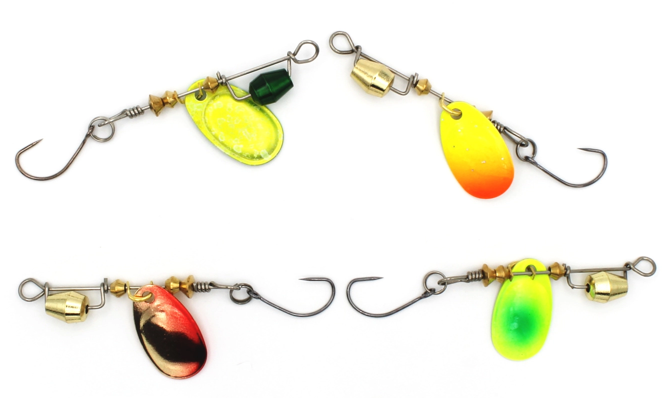 inline spinner with fly that doesnt spin! - Wire Baits -   - Tackle Building Forums